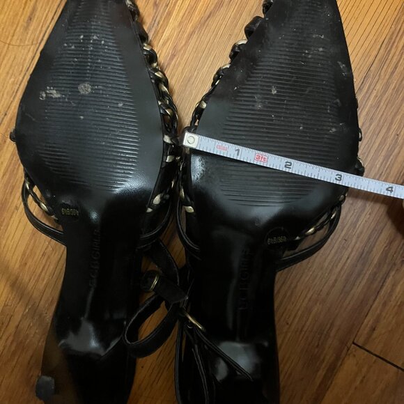 BCBGirls slingback heels pointed toe good condition size 6.5 / 36.5 - Picture 4 of 6